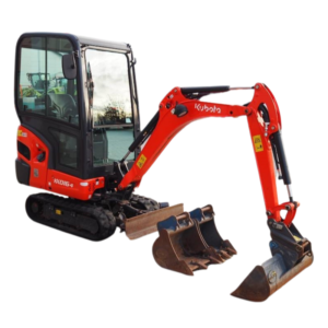 Mini Pelle KUBOTA KX016-4 – 1,6T – Occasion 2022 – 330h