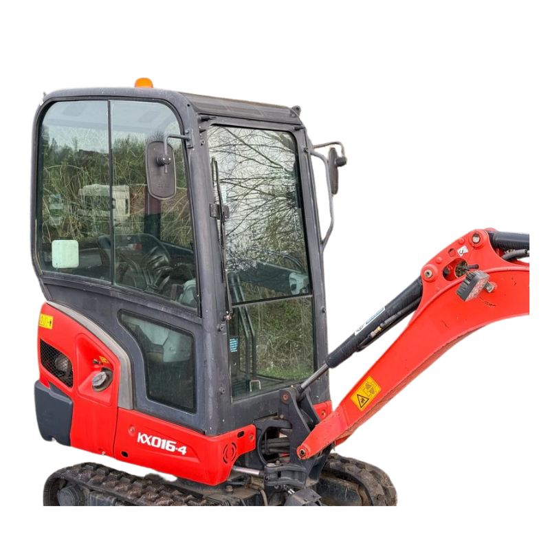 Mini Pelle KUBOTA KX016-4 – 1,6T – Occasion 2015 – 2400h+ 3 Godets – Image 4