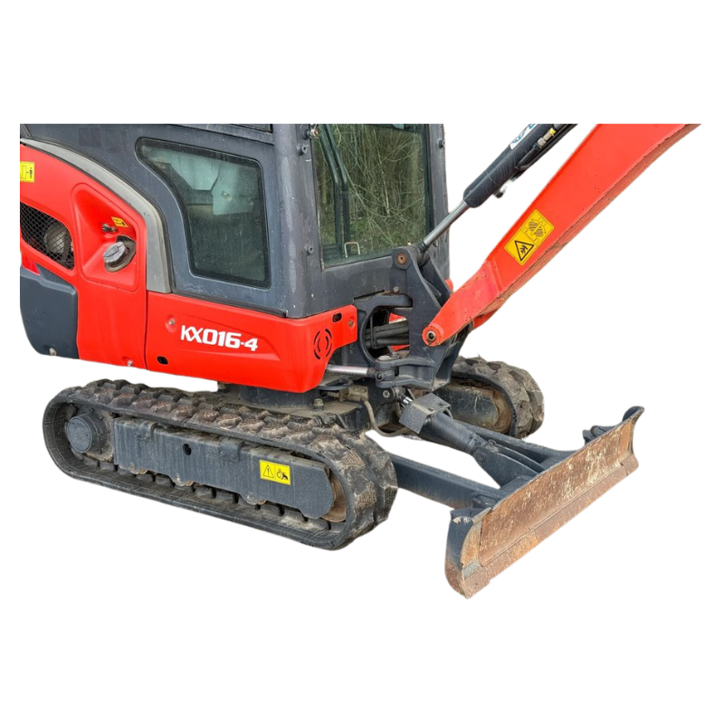 Mini Pelle KUBOTA KX016-4 – 1,6T – Occasion 2015 – 2400h+ 3 Godets – Image 5