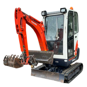 Mini Pelle KUBOTA KX41-3V – 1,6T – Occasion 2005 – 3344h+ 3 Godets