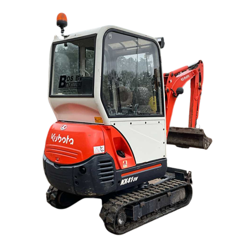 Mini Pelle KUBOTA KX41-3V – 1,6T – Occasion 2005 – 3344h+ 3 Godets – Image 3