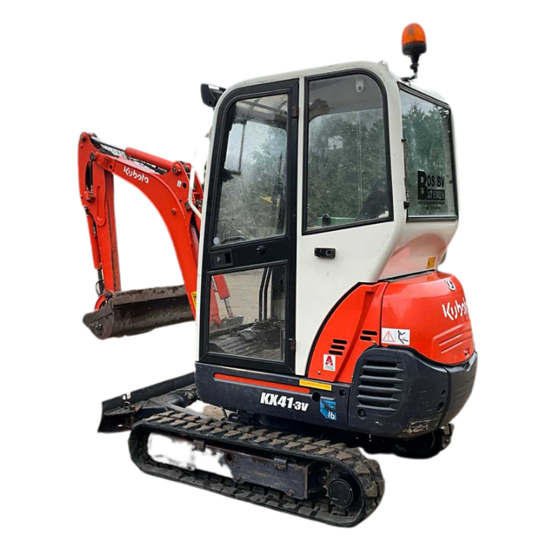 Mini Pelle KUBOTA KX41-3V – 1,6T – Occasion 2005 – 3344h+ 3 Godets – Image 4