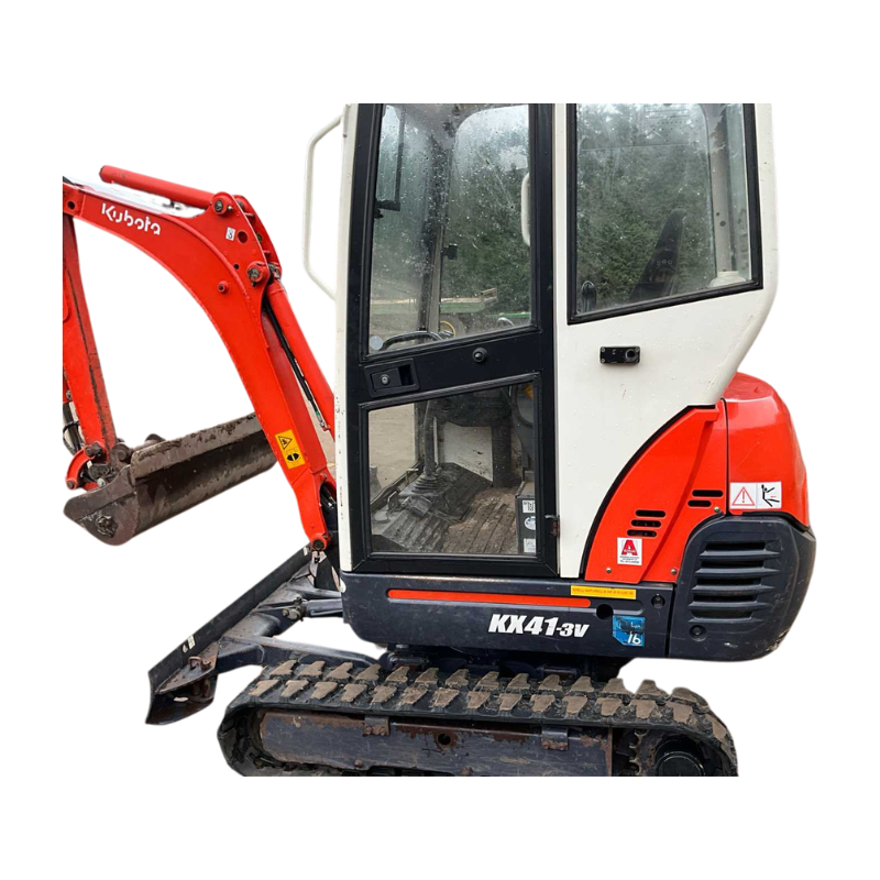 Mini Pelle KUBOTA KX41-3V – 1,6T – Occasion 2005 – 3344h+ 3 Godets – Image 6