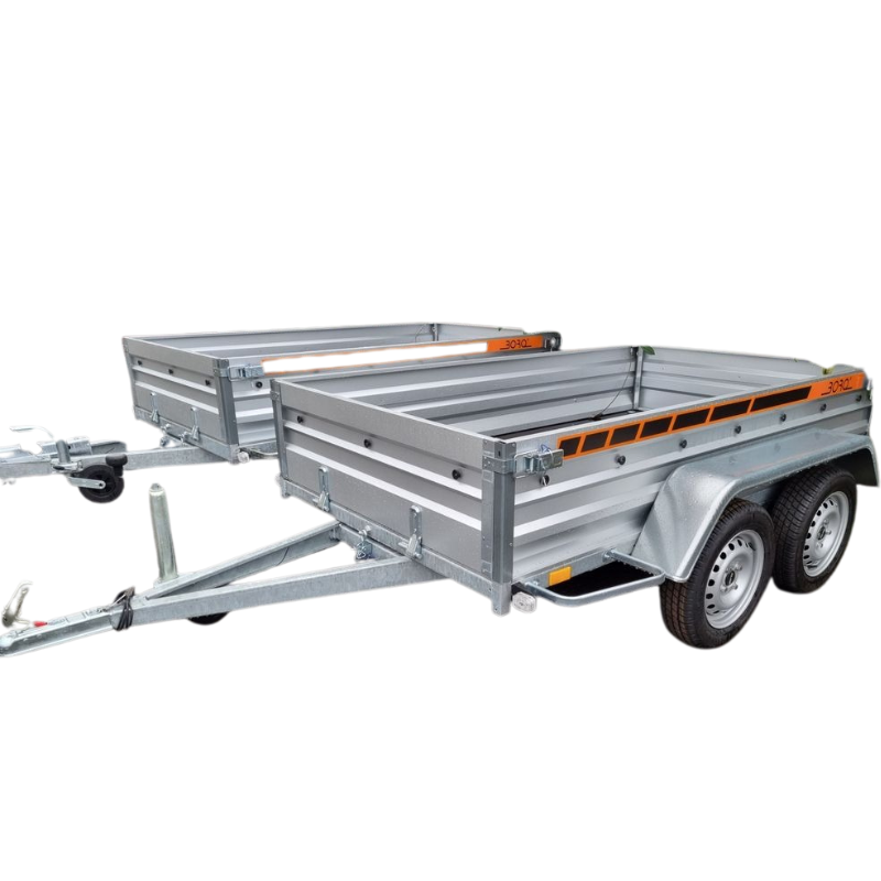 Remorque Bagagère Double Essieu - Boro Niewiadow BO730D – Image 3