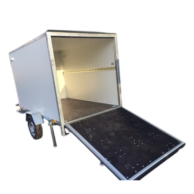 Remorque Fourgon BORO F752413D RAMP H150 – PTAC 750 kg – Image 3