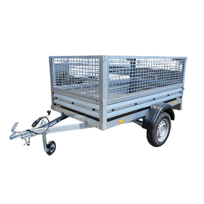 Remorque bagagère Brenderup 1205S basculante PTAC 500 kg – avec roue jockey incluse