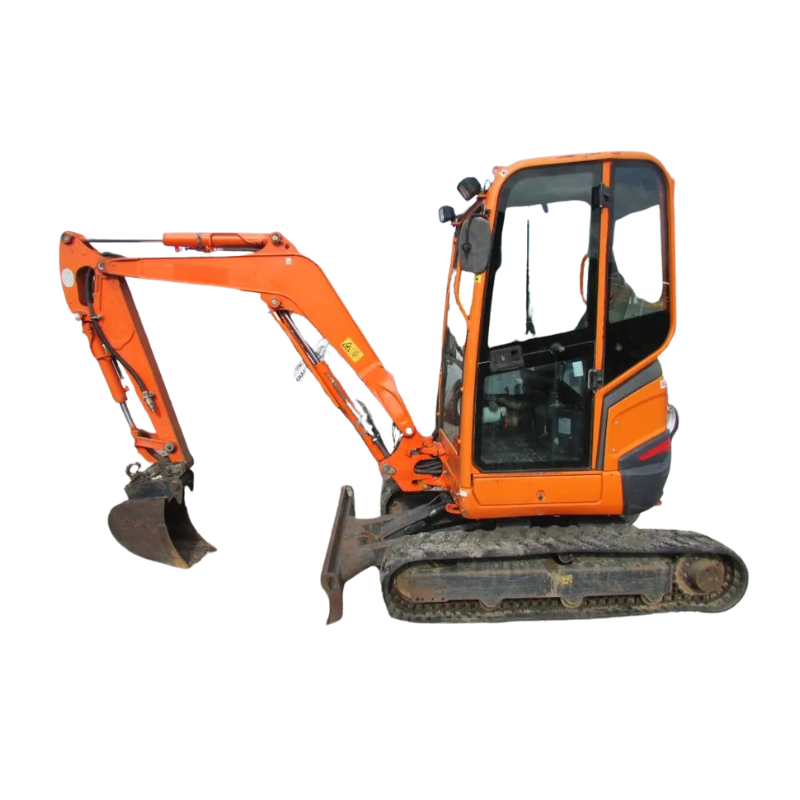 Mini-pelle Kubota U27-4 avec attache Lehnhoff