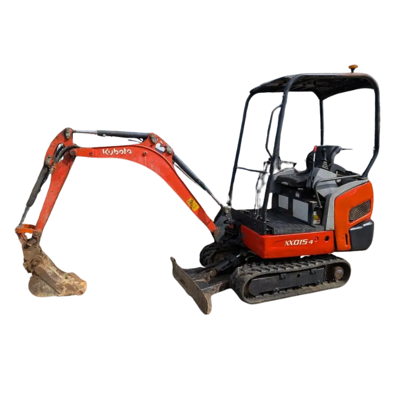 Mini-pelle Kubota KX015-4 entièrement révisée