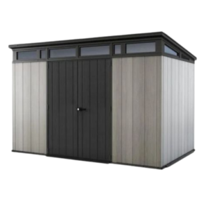 Abri de jardin en résine Keter ARTISAN 117 – 7,4 m² (Gris)