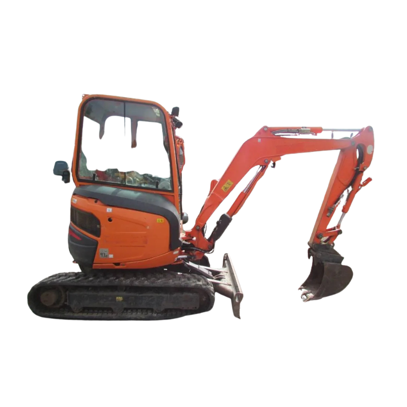 Mini-pelle Kubota U27-4 avec attache Lehnhoff – Image 2