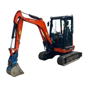 Mini-pelle Kubota U27-4 avec attache hydraulique