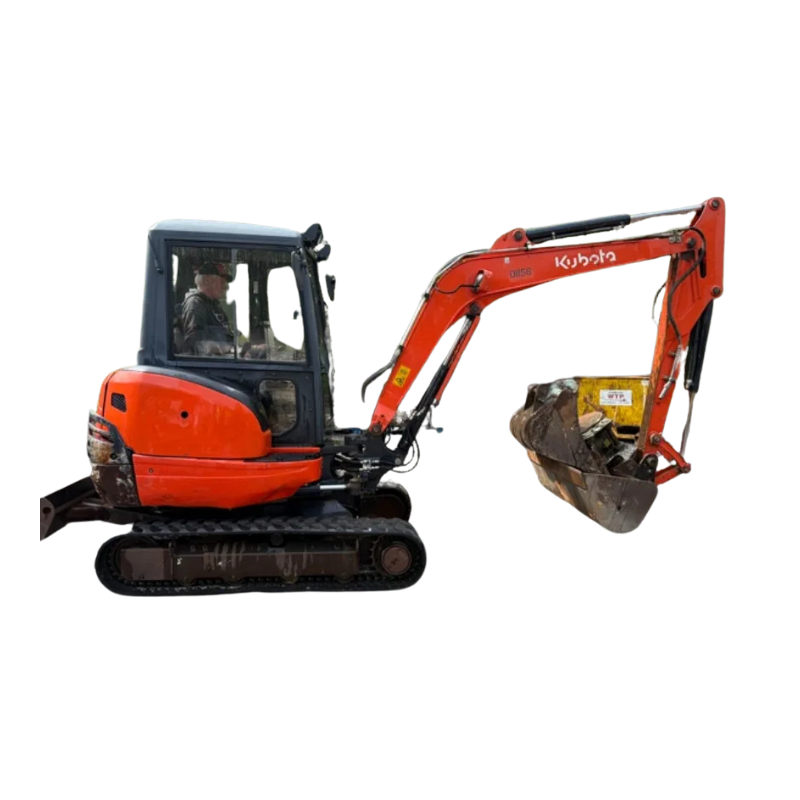 Mini-pelle Kubota KX101-3 A3 avec 3 godets – Image 2