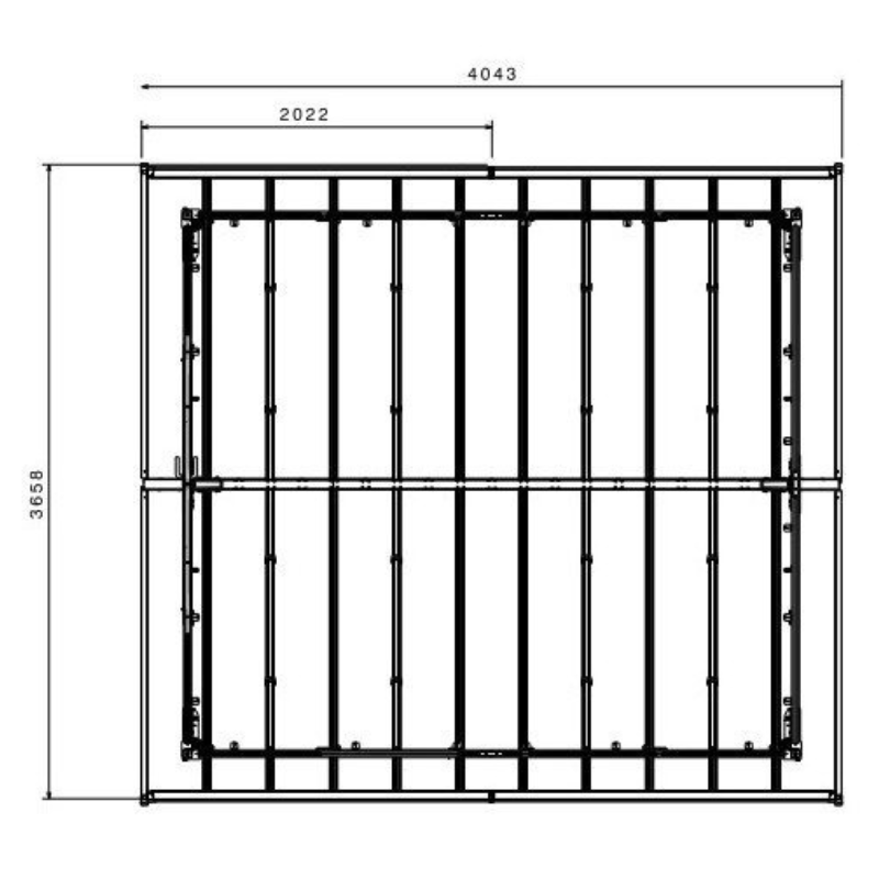 Abri de jardin en PVC Grosfillex DECO – 11,2 m² – Image 4