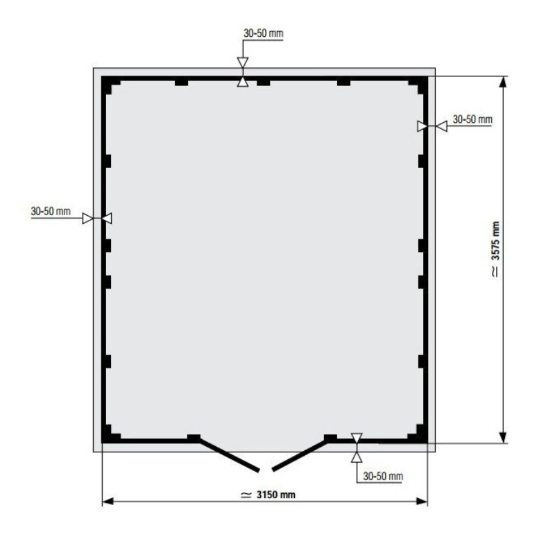 Abri de jardin en PVC Grosfillex DECO – 11,2 m² – Image 5
