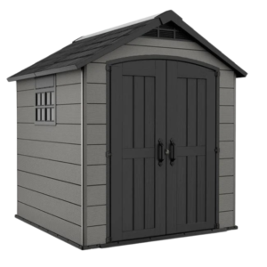 Abri de jardin en résine Keter DOMUS – 4,6 m² (Gris anthracite)