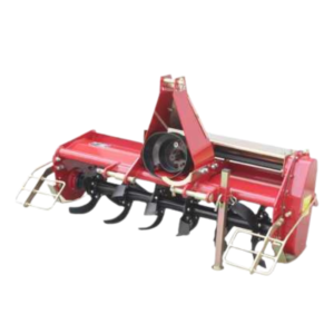 Fraise rotative agricole GeoTech 1,20 m avec rouleau arrière niveleur